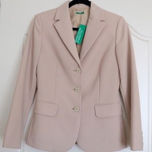 NWT United Colors of Benetton blazer. Size 4